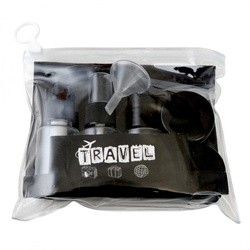 Zestaw akcesoriów podróżnych Czarny