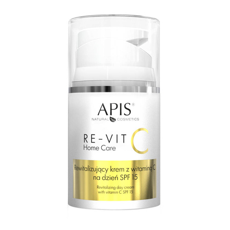 APIS - Re-Vit C Home Care - Rewitalizujący krem z witaminą C na dzień  SPF15 50ml