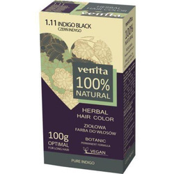 Herbal Hair Color ziołowa farba do włosów 1.11 Czerń Indygo 100g