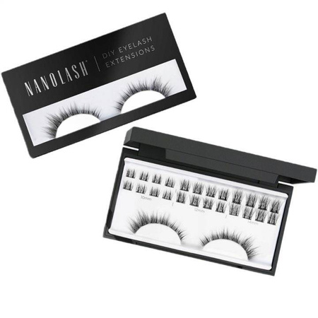 NanoLash DIY Eyelash Extensions sztuczne rzęsy w kępkach Divine 36szt.