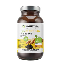 Bio Curcuma + Piperine suplement diety 90 tabletek