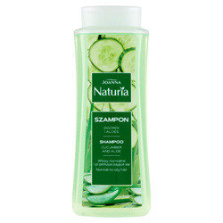 Naturia szampon do włosów normalnych i przetłuszczających się Ogórek i Aloes 500ml