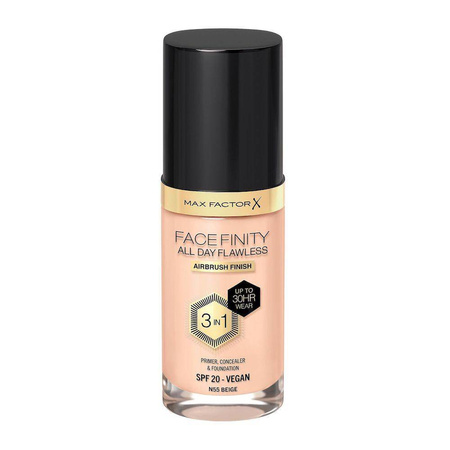 Facefinity All Day Flawless 3w1 kryjący podkład w płynie N55 Beige 30ml