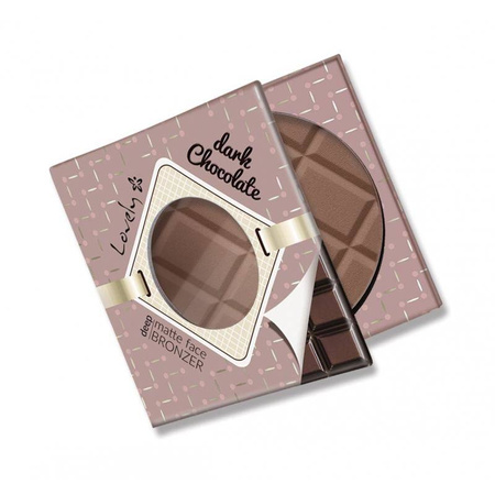 Dark Chocolate Deep Matte Face Bronzer czekoladowy matowy bronzer do twarzy i ciała 9g