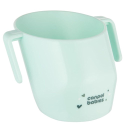 Sprytny otwarty kubek dla dzieci do nauki picia Turkusowy