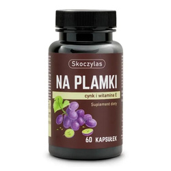 Na Plamki cynk i witamina E suplement diety 60 kapsułek
