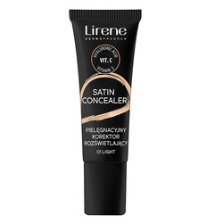 Lirene Satin Concealer pielęgnacyjny korektor rozjaśniający 01 Light 10ml