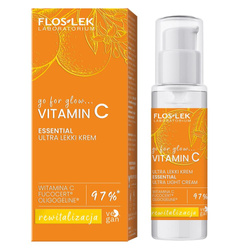 go for glow…. VITAMIN C ESSENTIAL ultra lekki krem na dzień i na noc 30ml