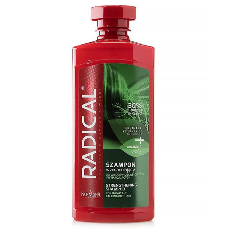 Radical szampon wzmacniający do włosów osłabionych i wypadających 400ml