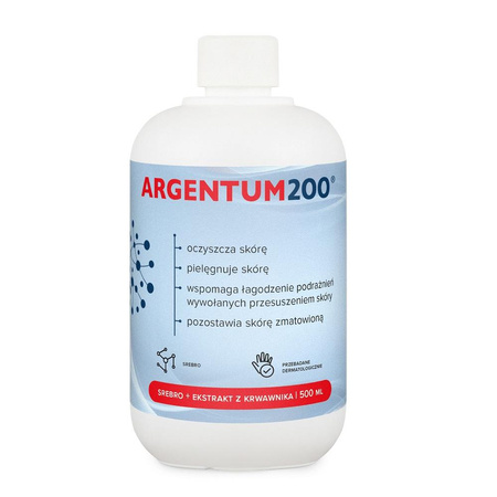 Srebro Argentum200 tonik 500ml