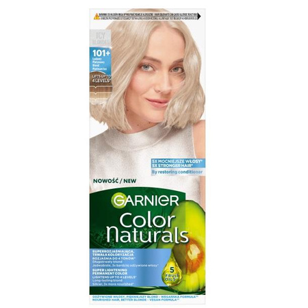 Color Naturals odżywcza farba do włosów 101+ Lodowy Platynowy Blond