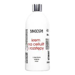 Krem na cellulit i rozstępy z L-karnityną kofeiną i imbirem 500ml