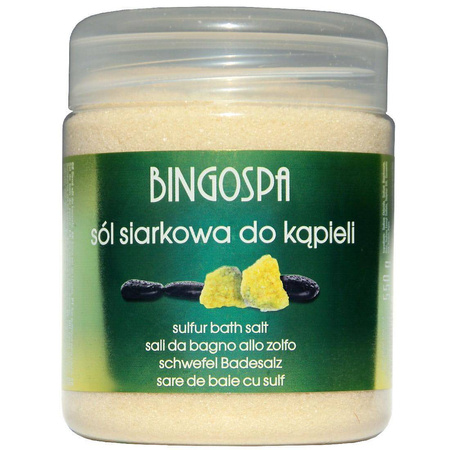 Sól siarkowa do kąpieli 600g