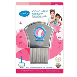 Kids CICHO wSZA WYCZESKA grzebień do włosów na wszy