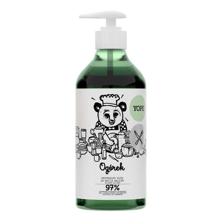 YOPE Naturalny płyn do mycia naczyń Ogórek 750ml