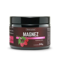 Magnez z maliną suplement diety 240g