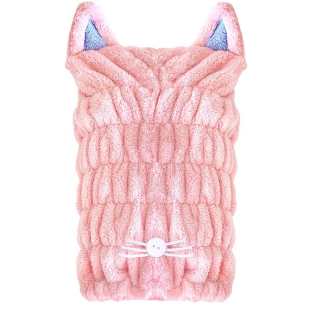 Kids Bath Hair Wrap kąpielowy turban dla dzieci Pink