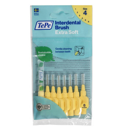 Extra Soft szczoteczki do przestrzeni międzyzębowych 0.7mm Jasnożółte 8szt