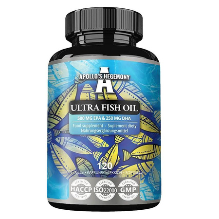 Ultra Fish Oil suplement diety 120 kapsułek