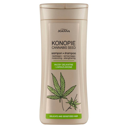 Konopie szampon nawilżająco-wzmacniający do włosów delikatnych i uwrażliwionych 200ml