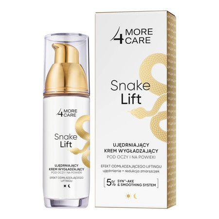 More4Care Snake Lift ujędrniający krem wygładzający pod oczy i na powieki 35ml