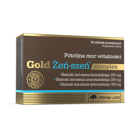 Gold Żeń-szeń Complex suplement diety 30 tabletek