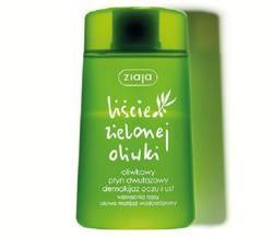 Ziaja Liście Zielonej Oliwki oliwkowy płyn dwufazowy do demakijażu twarzy i ust 120ml