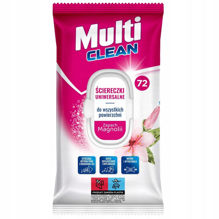 Multi Clean ściereczki uniwersalne do wszystkich powierzchni 72szt