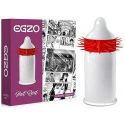 Hot Red prezerwatywa z pieszczącymi kolcami Soft 1szt.