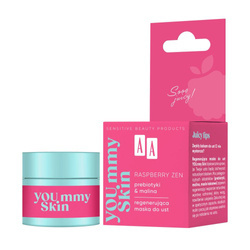 YOU.mmy Skin Raspberry Zen regenerująca maska do ust 10g