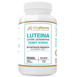 AltoPharma Luteina dobry wzrok suplement diety 60 kapsułek miękkich