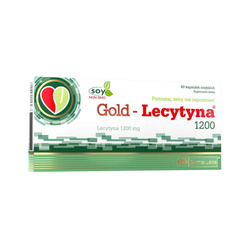 Gold Lecytyna 1200 suplement diety 60 kapsułek miękkich