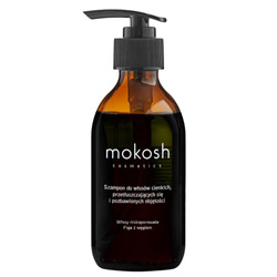 Mokosh Szampon do włosów cienkich przetłuszczających się i pozbawionych objętości Figa z węglem 200ml