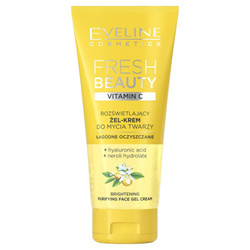 Fresh Beauty rozświetlający żel-krem do mycia twarzy z witaminą C 150ml