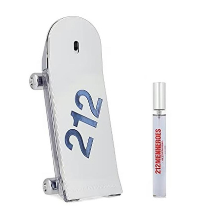 Carolina Herrera 212 Heroes Men zestaw EDT spray 90ml + EDT spray 10ml