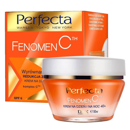 Fenomen C Wyrównanie kolorytu krem na noc i na dzień 40+ 50ml