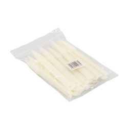 Sharp Natural wzornik brylok w kształcie szpica w mlecznym kolorze 50szt