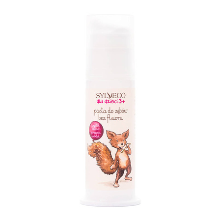 Sylveco Dla Dzieci Pasta do zębów bez fluoru dla dzieci 3+ 75ml