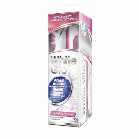Sensitive Forte+ wybielająca pasta do wrażliwych zębów 100ml + szczoteczka do zębów
