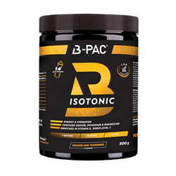 B-PAC Isotonic suplement diety w formie proszku Pomarańcza Mandarynka 500g