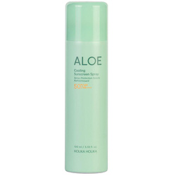 Holika Holika Aloe Cooling Sunscreen Spray SPF50+ PA++++ aloesowy chłodzący spray przeciwsłoneczny 100ml