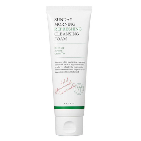 AXIS-Y Sunday Morning Refreshing Cleansing Foam oczyszczająca pianka do twarzy 120ml