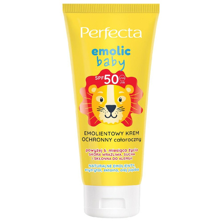Emolic Baby emolientowy krem ochronny całoroczny SPF50 50ml