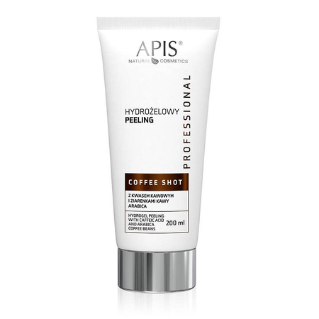 APIS - Coffee Shot hydrożelowy peeling z kwasem kawowym i ziarenkami kawy arabica 200ml
