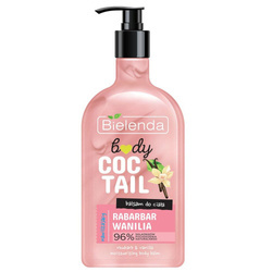 Body Coctail nawilżający balsam do ciała Rabarbar + Wanilia 400ml