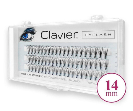 Clavier Eyelash kępki rzęs 14mm