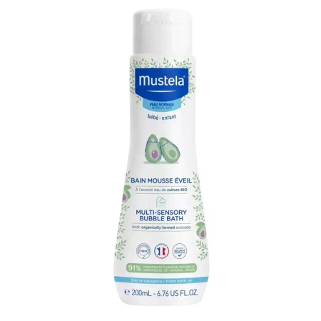 Mustela - Multi-Sensory Bubble Bath płyn do kąpieli dla dzieci i niemowląt 200ml