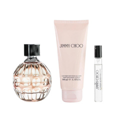 Jimmy Choo zestaw woda perfumowana spray 100ml + balsam do ciała 100ml + woda perfumowana 7.5ml