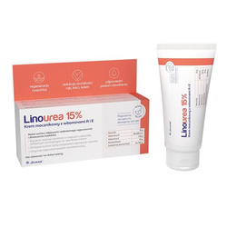 Linourea 15% krem mocznikowy z witaminami A i E 50g