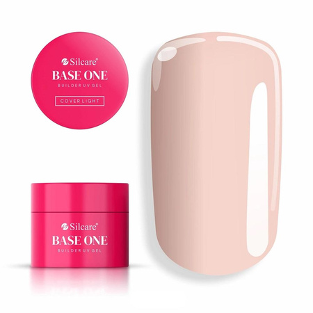 SILCARE Base One Cover Light żel budujący do paznokci 50g